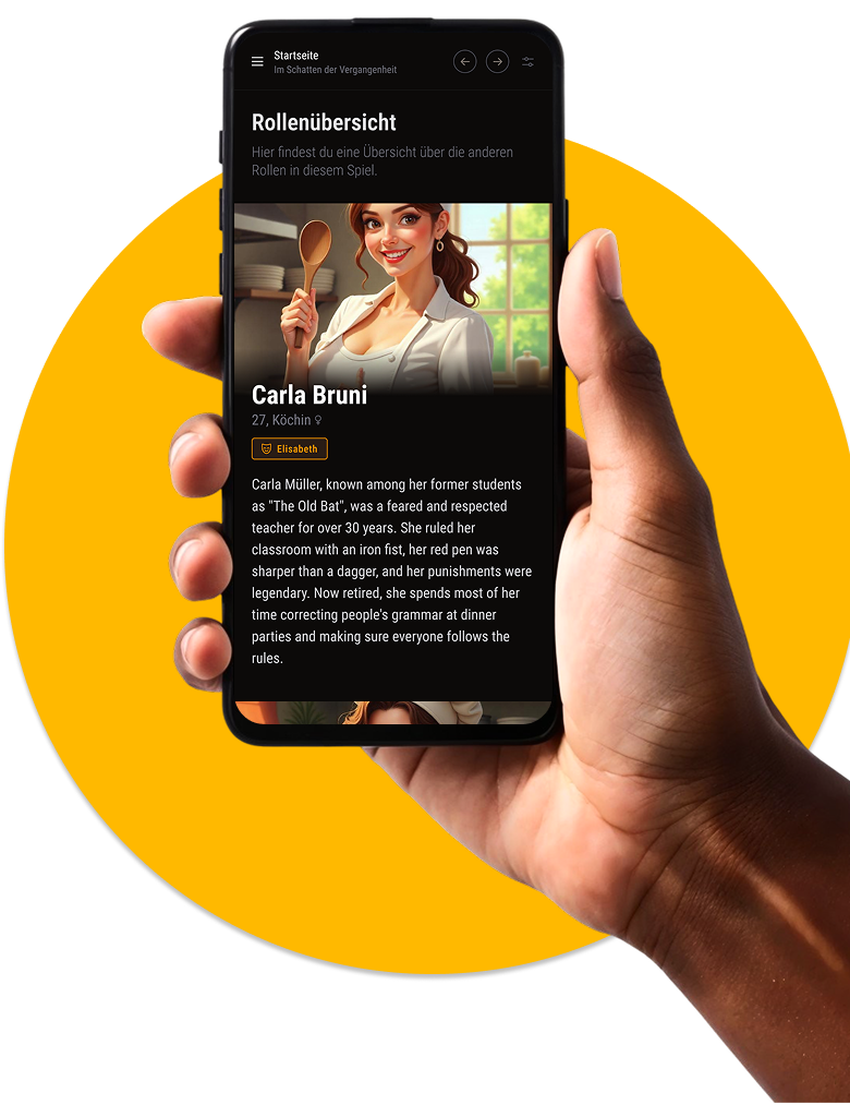 Mobile preview of the platform